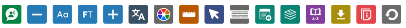 Accessibility toolbar